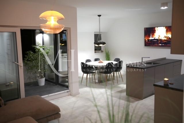 Egyedülálló kétszintes luxus penthouse a Nyugati szomszédságában