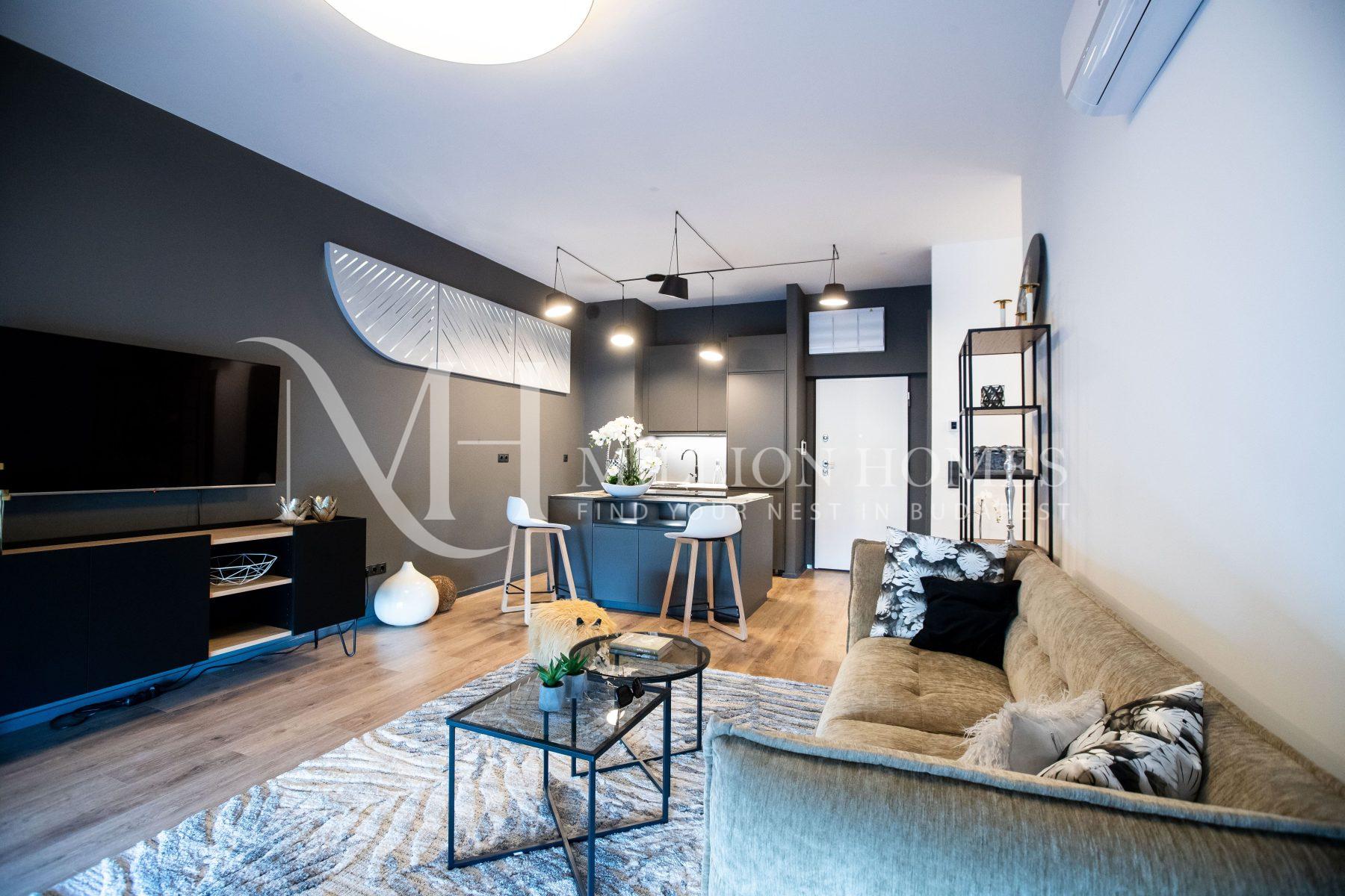 Amplio apartamento de obra nueva que admite mascotas con gran terraza en el Distrito XI