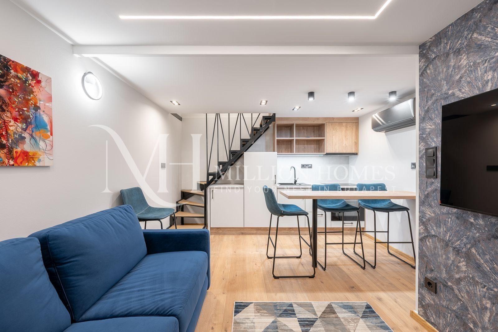 Elegante apartamento dúplex en venta – Distrito VIII