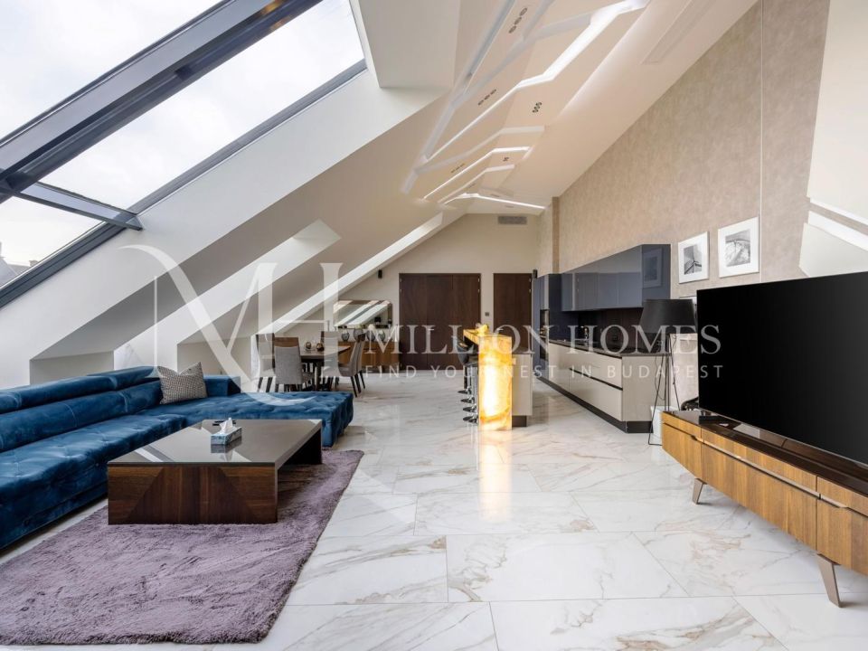 Exkluzív luxusduplex kiadó az Andrássy úton – közvetlenül a Bazilika mellett